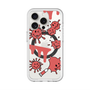 スリムプロテクションプレミアムケース with MagSafe［ PAINTING SMILE Red ］