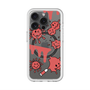 スリムプロテクションプレミアムケース with MagSafe［ PAINTING SMILE Red ］