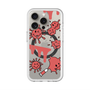 スリムプロテクションプレミアムケース with MagSafe［ PAINTING SMILE Red ］