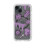 スリムプロテクションプレミアムケース with MagSafe［ PAINTING SMILE Purple ］