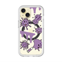 スリムプロテクションプレミアムケース with MagSafe［ PAINTING SMILE Purple ］