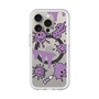 スリムプロテクションプレミアムケース with MagSafe［ PAINTING SMILE Purple ］