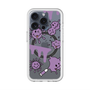 スリムプロテクションプレミアムケース with MagSafe［ PAINTING SMILE Purple ］
