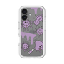 スリムプロテクションプレミアムケース with MagSafe［ PAINTING SMILE Purple ］