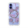 スリムプロテクションプレミアムケース with MagSafe［ PAINTING SMILE Purple ］