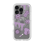 スリムプロテクションプレミアムケース with MagSafe［ PAINTING SMILE Purple ］