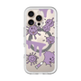 スリムプロテクションプレミアムケース with MagSafe［ PAINTING SMILE Purple ］