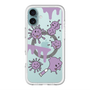 スリムプロテクションプレミアムケース with MagSafe［ PAINTING SMILE Purple ］