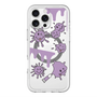 スリムプロテクションプレミアムケース with MagSafe［ PAINTING SMILE Purple ］
