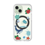 スリムプロテクションプレミアムケース with MagSafe［ DRAWING PAPER Blue ］