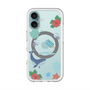 スリムプロテクションプレミアムケース with MagSafe［ DRAWING PAPER Blue ］