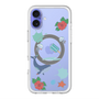 スリムプロテクションプレミアムケース with MagSafe［ DRAWING PAPER Blue ］