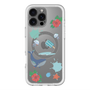スリムプロテクションプレミアムケース with MagSafe［ DRAWING PAPER Blue ］
