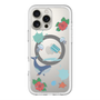 スリムプロテクションプレミアムケース with MagSafe［ DRAWING PAPER Blue ］