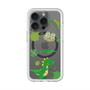 スリムプロテクションプレミアムケース with MagSafe［ DRAWING PAPER Green ］
