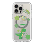 スリムプロテクションプレミアムケース with MagSafe［ DRAWING PAPER Green ］