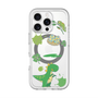 スリムプロテクションプレミアムケース with MagSafe［ DRAWING PAPER Green ］