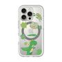 スリムプロテクションプレミアムケース with MagSafe［ DRAWING PAPER Green ］