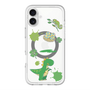 スリムプロテクションプレミアムケース with MagSafe［ DRAWING PAPER Green ］