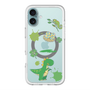 スリムプロテクションプレミアムケース with MagSafe［ DRAWING PAPER Green ］