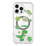 スリムプロテクションプレミアムケース with MagSafe［ DRAWING PAPER Green ］