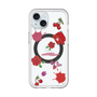 スリムプロテクションプレミアムケース with MagSafe［ DRAWING PAPER Red ］
