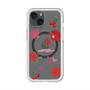 スリムプロテクションプレミアムケース with MagSafe［ DRAWING PAPER Red ］