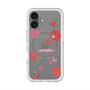 スリムプロテクションプレミアムケース with MagSafe［ DRAWING PAPER Red ］