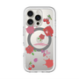 スリムプロテクションプレミアムケース with MagSafe［ DRAWING PAPER Red ］