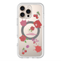 スリムプロテクションプレミアムケース with MagSafe［ DRAWING PAPER Red ］