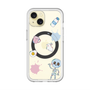 スリムプロテクションプレミアムケース with MagSafe［ DRAWING PAPER White ］