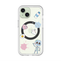 スリムプロテクションプレミアムケース with MagSafe［ DRAWING PAPER White ］