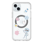 スリムプロテクションプレミアムケース with MagSafe［ DRAWING PAPER White ］