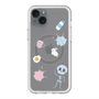 スリムプロテクションプレミアムケース with MagSafe［ DRAWING PAPER White ］