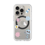 スリムプロテクションプレミアムケース with MagSafe［ DRAWING PAPER White ］