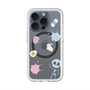 スリムプロテクションプレミアムケース with MagSafe［ DRAWING PAPER White ］