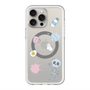 スリムプロテクションプレミアムケース with MagSafe［ DRAWING PAPER White ］