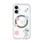 スリムプロテクションプレミアムケース with MagSafe［ DRAWING PAPER White ］