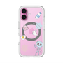 スリムプロテクションプレミアムケース with MagSafe［ DRAWING PAPER White ］