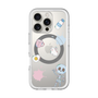 スリムプロテクションプレミアムケース with MagSafe［ DRAWING PAPER White ］