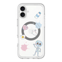 スリムプロテクションプレミアムケース with MagSafe［ DRAWING PAPER White ］