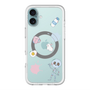 スリムプロテクションプレミアムケース with MagSafe［ DRAWING PAPER White ］