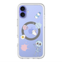 スリムプロテクションプレミアムケース with MagSafe［ DRAWING PAPER White ］