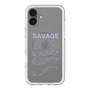 スリムプロテクションプレミアムケース with MagSafe［ SAVAGE Purple ］