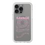スリムプロテクションプレミアムケース with MagSafe［ SAVAGE Pink ］