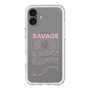 スリムプロテクションプレミアムケース with MagSafe［ SAVAGE Pink ］