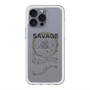 スリムプロテクションプレミアムケース with MagSafe［ SAVAGE Black ］