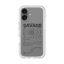 スリムプロテクションプレミアムケース with MagSafe［ SAVAGE Black ］