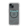 スリムプロテクションプレミアムケース with MagSafe［ SAVAGE Blue ］