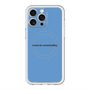 スリムプロテクションプレミアムケース with MagSafe［ NATURAL COMMODITY Blue ］